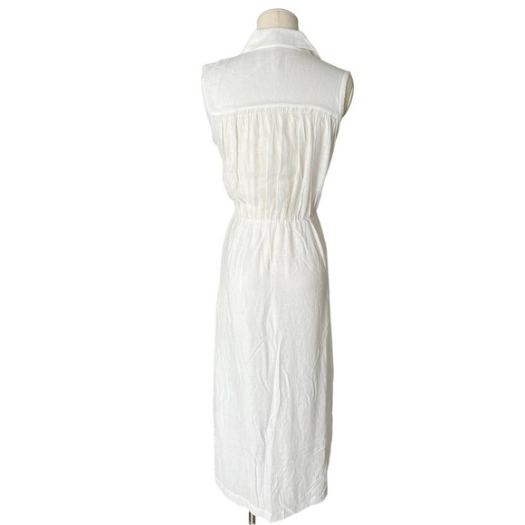 Brochu Walker Madsen Sleeveless Maxi Dress Salt White M - Picture 6 of 9